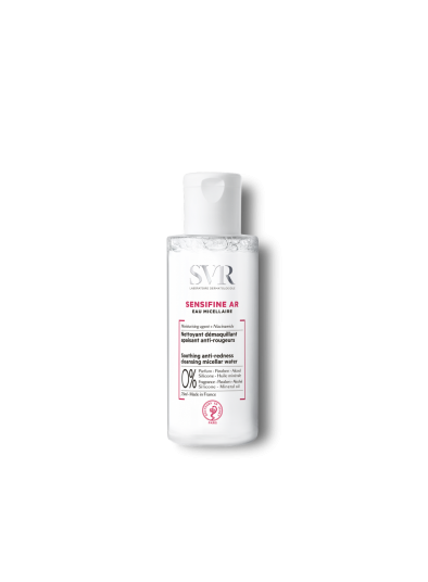 SVR SENSIFINE AR Micellar Water (redness, rosacea-prone skin) - Travel Size (75ml)