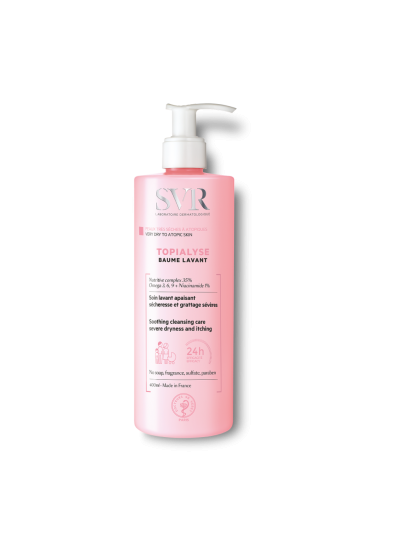 SVR TOPIALYSE Face & Body Ultra-Rich, Gel-Cream Wash (400ml)