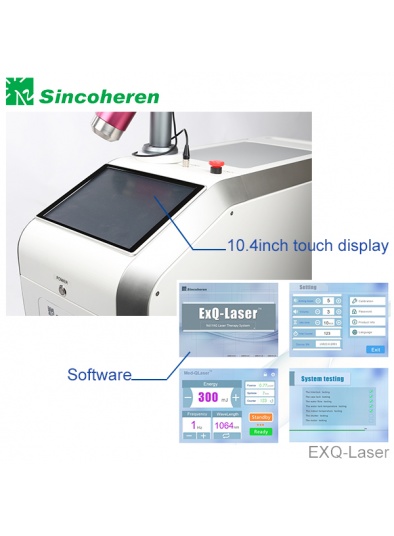 Q-switch Nd:yag laser machine